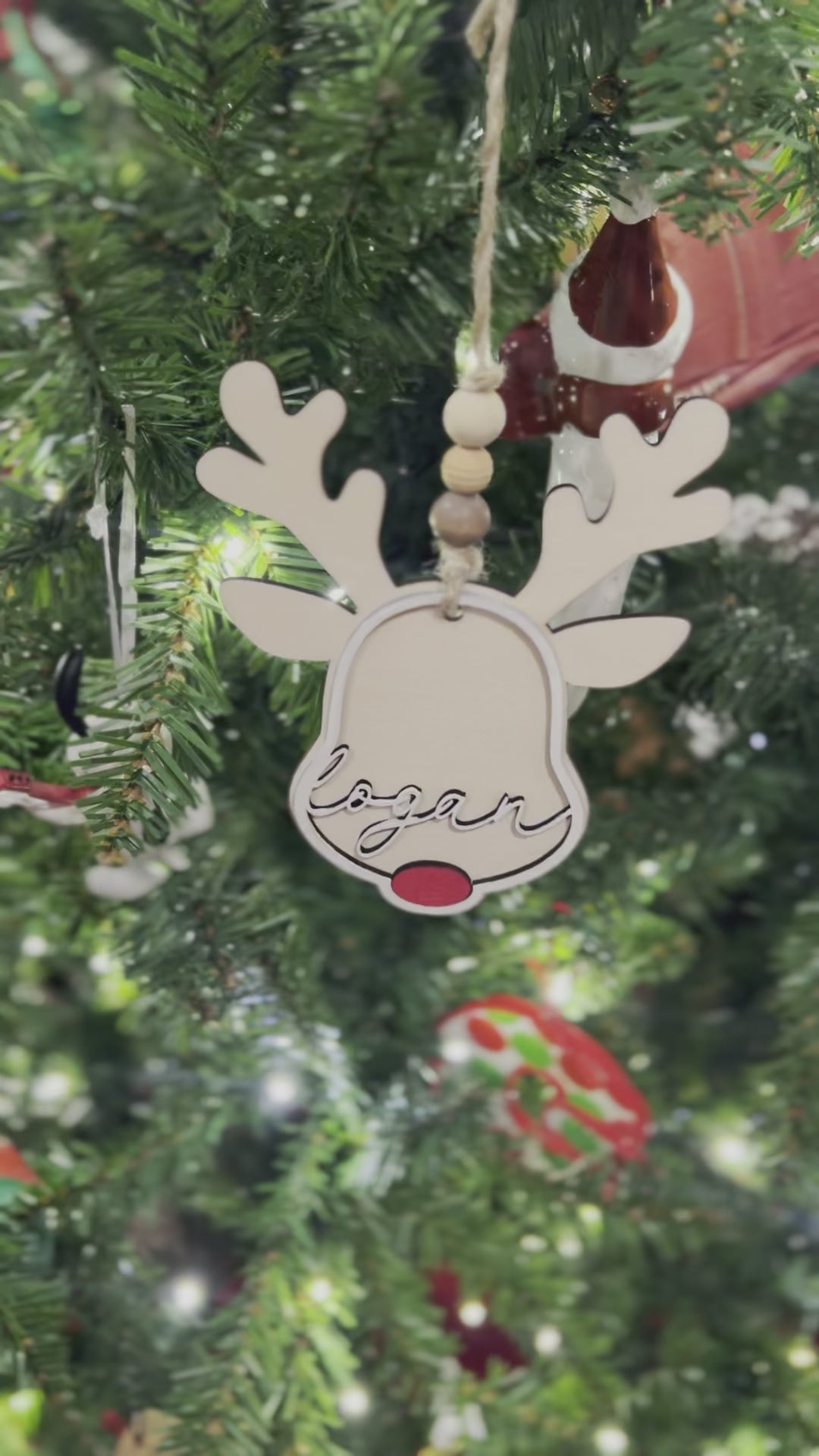 reindeer ornament