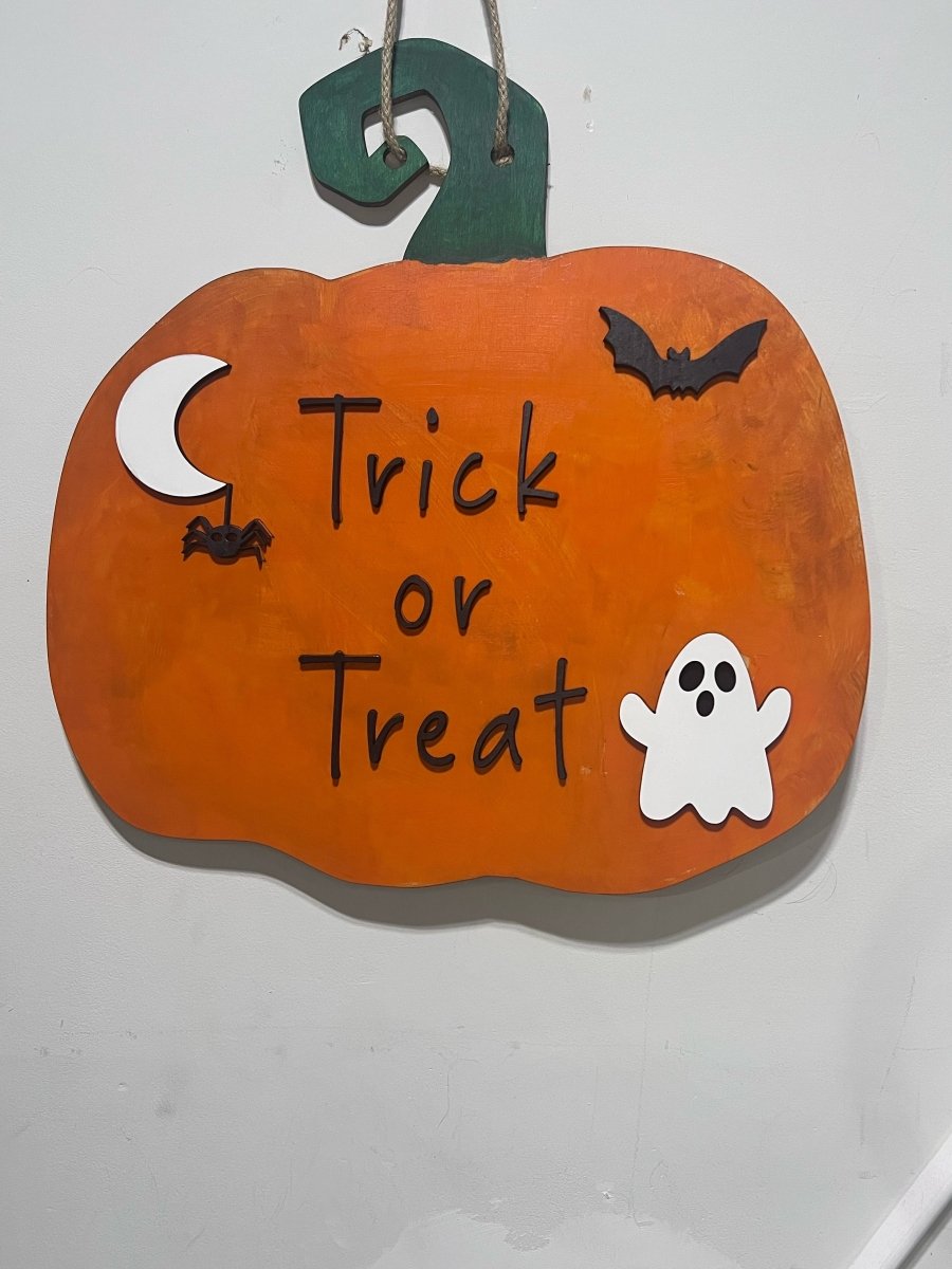 Halloween Door Hanger - Premium  from Dreamcitywoodworks - Just $30! Shop now at Dreamcitywoodworks