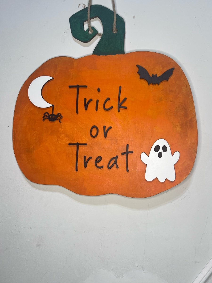 Halloween Door Hanger - Premium  from Dreamcitywoodworks - Just $30! Shop now at Dreamcitywoodworks